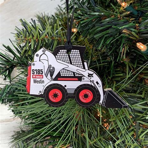 Skid Steer Christmas Ornaments 